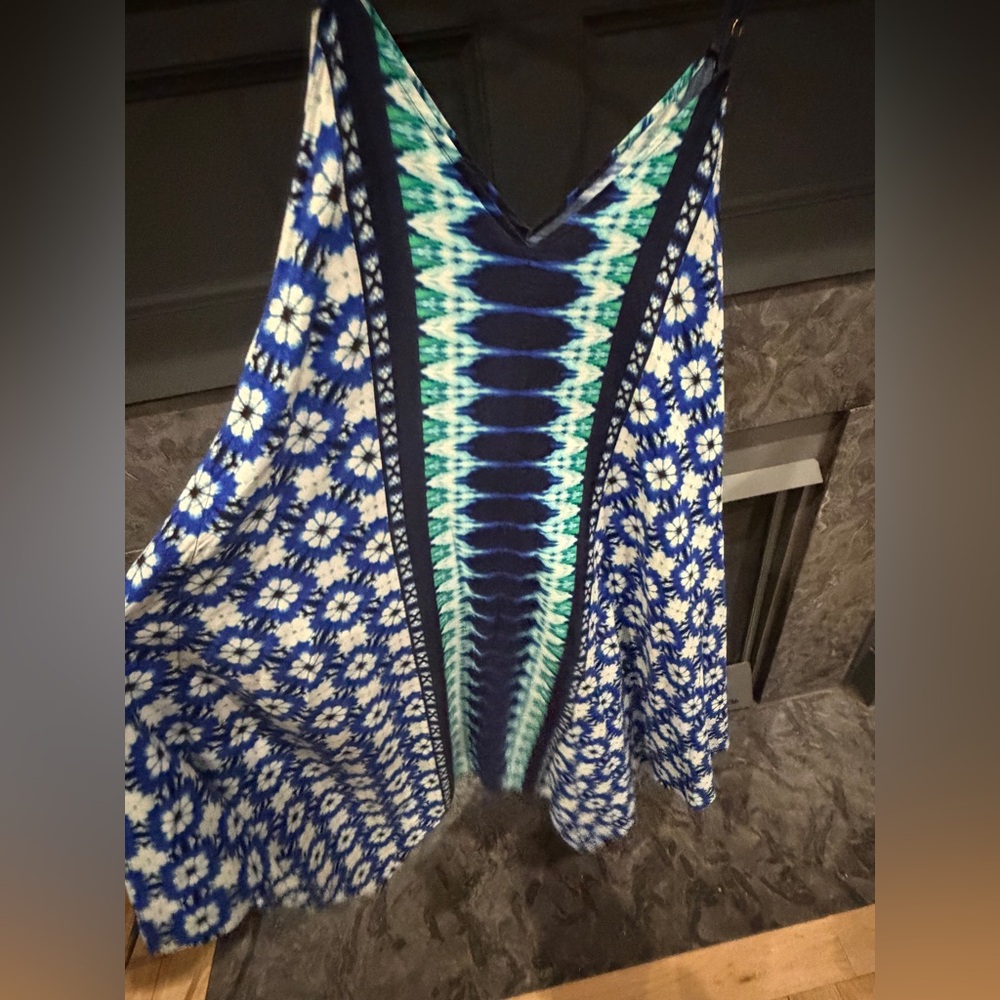 Tommy Bahama Tide Seashell Scarf Dress Swim Cover-Up S/M P/M - Picture 3 of 11